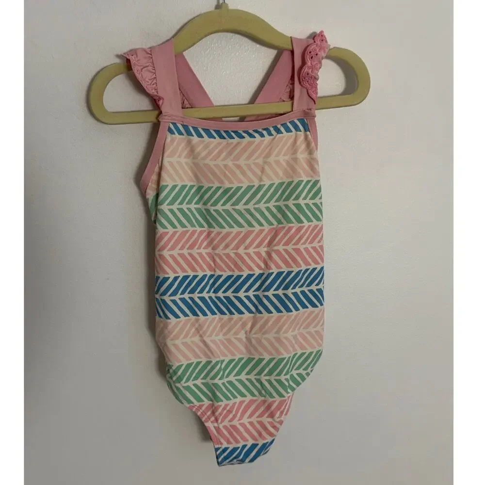 The Beaufort Bonnet Company 1 piece Girl's swimsuit size 4T